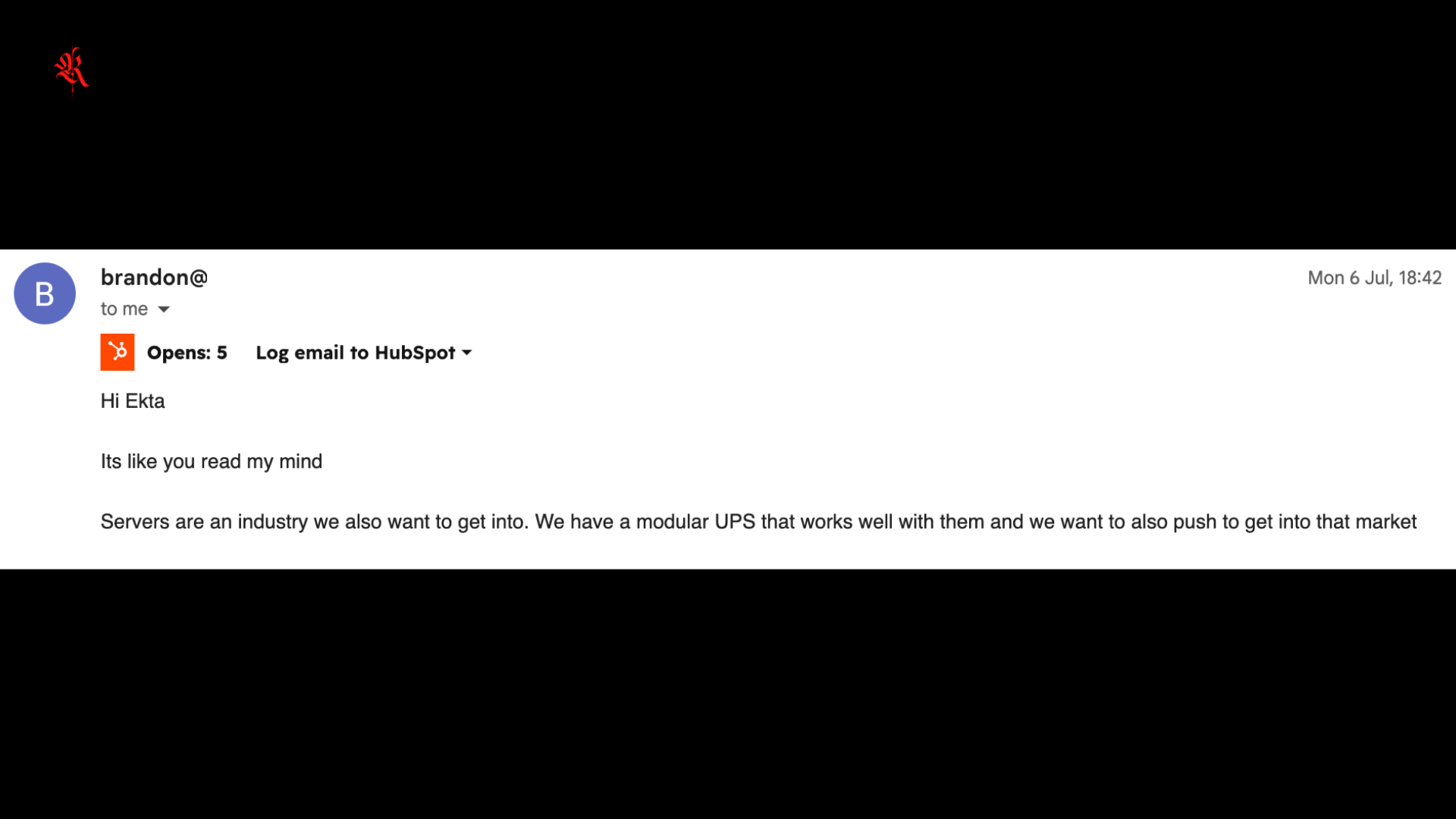 Jonathan Palmer Testimonial Screenshot
